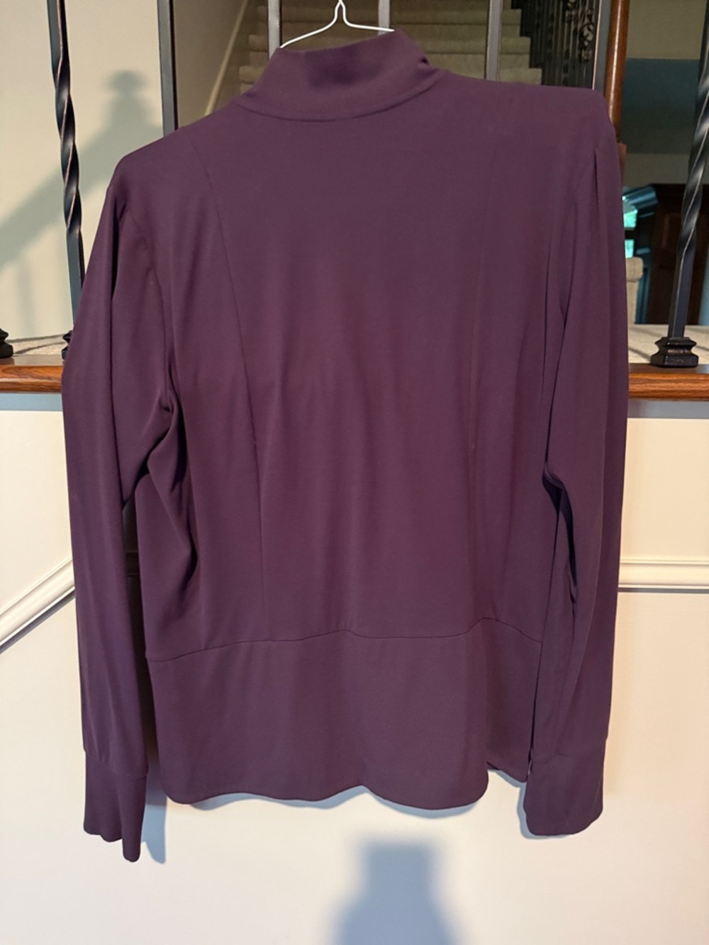 Athleta Plum Zip-Front Bomber Jacket - Picture 3 of 3